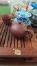 京东京造 宜兴紫砂壶 手工【原矿紫泥】煮茶泡茶壶茶具 西施壶210ml 实拍图