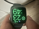 Apple/苹果 Watch S11 智能手表GPS+蜂窝款42毫米深空灰色铝金属表壳黑色运动型表带S/M MF954CH/B 实拍图