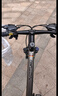 沃雷顿（VORLAD）山地自行车红日300碟刹禧玛诺24速可锁死前叉男士女士通勤单车 灰黑色26*17寸（身高165-180cm） 实拍图