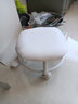 亚克力小凳子静音带万向轮儿童学步凳网红小椅子滑轮矮凳浴室凳 颜色随机【活动款】 实拍图