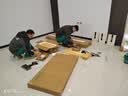 全友家居 现代简约仿棉麻布艺沙发客厅家具大户型家用贵妃位转角沙发 实拍图