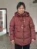 唐致中老年羽绒服女短款新中式妈妈冬季外套60岁老人奶奶太太加厚冬装 【新国标90绒】安可拉红 2XL 【建议106-120斤】送运费险 实拍图