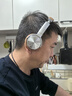 勒姆森（LASMEX）【明星推荐】耳机头戴式无线蓝牙耳机女生高颜值长续航低延迟hifi超高音质易折叠时尚穿搭运动适用 卡其色 小巧轻便 贴合不方脸 实拍图