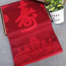 梦桥老人生日礼物红色围巾祝寿寿宴福字寿星60、80岁90大寿送礼盒礼袋 实拍图
