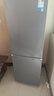 美的（Midea）180+升两门二门双开门节能低噪租房小型迷你家用冰箱风冷无霜迷你小冰箱冰箱宿舍小型 （升级款） 榭湖银180+升 实拍图