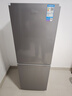 美的（Midea）182L双开门两门小户型家用客厅租房宿舍冰箱可冷藏冷冻双温小巧不占地低音运行BCD-182M 实拍图