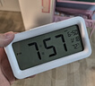得力（deli）儿童节充电电子闹钟背光家用学生儿童温湿度计床头钟开学升学必备白 LE103A开学必备新年礼物 实拍图