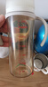 贝亲（Pigeon）玻璃奶瓶宽口径防胀气240ml L号奶嘴 6月+ AA188  实拍图