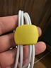 数据线收纳理线绕线器耳机理线器固定扣手机充电线网线硅胶束线带 数据线整理扣-4个装（颜色随机） 晒单实拍图
