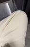 婧麒（JOYNCLEON）孕妇裤冬季外穿阔腿裤女欧棉加绒托腹休闲长裤杏色L Jyk171683 实拍图