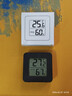 温度计湿度计室内干湿家用小米平替电子温湿度显示器迷你便携高精度壁挂式静音 迷你温湿度计/黑色 实拍图
