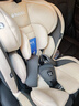 Heekin德国 儿童安全座椅汽车用0-4-12岁婴儿宝宝360度旋转ISOFIX硬接口 时尚灰(ISOFIX+360度旋转) 实拍图