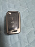 绅创大众钥匙套25款速腾迈腾朗逸帕萨特宝来汽车包扣壳途观L探岳途岳 大众【C款折叠3键】-枪色灰绳 实拍图