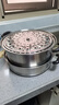 九阳（Joyoung）蒸锅不锈钢蒸锅家用炖汤蒸馒头包子鱼三层大容量汤锅28cm 实拍图