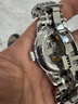 天梭（TISSOT）【二手99新】天梭TISSOT经典力洛克系列男士自动机械腕表 背透瑞士二手钟表经典商务休闲男表回收 T41.1.483.33白盘钢带2824机芯 实拍图