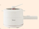 美的（Midea）电煮锅 小电锅 电蒸锅 宿舍小锅多功能锅辅食锅 1.6L学生寝室一体泡面小火锅电煮锅XZE2017 配蒸笼 实拍图