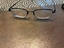 LOHO超轻纯钛眼镜防蓝光近视商务休闲全框钛架斯文方框平光镜片 实拍图