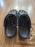 CROCS卡骆驰洞洞鞋贝雅洞洞鞋轻便运动鞋耐磨一脚蹬拖鞋休闲鞋|10126 深蓝-410(含智必星) 41 /42(260mm) 实拍图