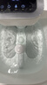 飞利浦（PHILIPS）泡脚桶躺泡免洗电动按摩足浴盆UV杀菌小白桶智能恒温加热软胶泡脚盆3222F 三八节礼物实用礼物 实拍图