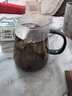 高茗 公道杯耐热玻璃透明一体月牙过滤茶水分离杯泡茶公杯分茶器茶具 月落公杯450ml 实拍图