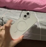 倍思【包邮+评价送手机膜|冰透磁吸|高透】适用iphone17手机壳苹果17保护套磁吸镜头全包透明气囊防摔 实拍图