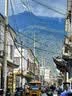 草原雕单肩包竖版男士斜挎包大容量商务背包休闲上班通勤学生背包 黑色【加强版】 实拍图