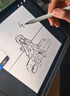 Apple/苹果 Pencil Pro 磁吸触控笔手写笔苹果笔电容笔书写绘画ipad笔 适用于iPad Pro/Air/mini机型 实拍图