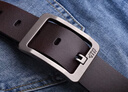 JEEP SPIRIT吉普皮带男士腰带牛皮商务休闲针扣裤带中青年送老公情人节礼物 实拍图