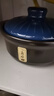康舒（KANGSHU）砂锅炖锅家用燃气大容量砂锅煲耐高温沙锅干烧不裂煮粥煲汤炖汤锅 至臻天空蓝2.4L/耐高温/工厂直发 实拍图