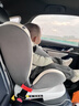 Heekin德国 儿童安全座椅汽车用0-4-12岁婴儿宝宝360度旋转ISOFIX硬接口 时尚灰(ISOFIX+360度旋转) 实拍图