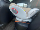 初婴贝儿童安全座椅汽车用0-4-12岁婴儿宝宝车载可坐可躺i-Size通风加热 悦享版金+通风加热+支撑腿+遮阳棚+175°躺 实拍图