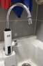 奥克斯（AUX）电热水龙头热水器加热水龙头快速热水变频恒温厨房下进水 【变频恒温】雪山白+漏保插头+万向喷头 实拍图