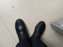宜驰（EGCHI）女鞋子单中老年妈妈鞋子女士皮鞋乐福鞋 H7523 黑色 39 实拍图