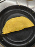 灿翔迷你插电小煎锅荷包蛋锅包蛋饺不粘锅煮蛋器多功能电热锅 单锅(黄色) 14.5cm 实拍图