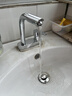 柏温卫浴全铜高脚双孔面盆龙头单把冷热水龙头三孔洗手洗脸盆水龙头 龙头+60cm进水管+大礼包 实拍图