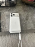 图拉斯磁吸充电宝自带线【热销200w+丨3c认证】10000毫安轻薄快充小巧便携magsafe适用苹果可上飞机高铁 【珠光白】1万毫安丨冰感快充丨超薄无感 【5A级性能/3C安全双认证】丨超轻薄二合一 实拍图