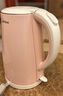 美的（Midea）电热水壶电水壶烧水壶养生双层防烫 0涂层 食品级304不锈钢1500W快速沸腾1.7L大容量 年货 HJ1705 实拍图