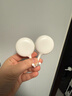 懒角落基础挂钩免打孔浴室门后挂钩衣服挂钩无痕挂钩帖卫生间 白色10个 实拍图
