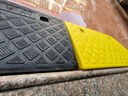 百舸 台阶斜坡垫 门槛马路牙子路沿坡三角阶梯垫 汽车爬坡上坡垫 50*27*9 塑料款黑色 CW605600 实拍图