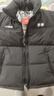 李宁火锅羽绒 新春丨男女同款防泼水防风宽松鸭绒短羽绒服AYMV431 实拍图