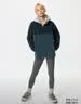 优衣库女装HEATTECH EXTRA WARM棉混纺紧身裤/10分478962 481081 481081/07青灰色 3XL 实拍图