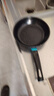 【亏本清仓】韩式麦饭石色不粘锅平底锅铁锅电磁炉不带盖 黑色小煎锅 16cm 实拍图
