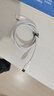 华为原装6A数据线 USB Type-A转USB Type-C/1m线长/支持66W（11V6A）充电 白色CC790 实拍图