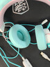 觅声射手座头戴式有线HiFi游戏耳机三角洲行动吃鸡专业听声辨位fps电脑电竞专用虚拟7.1声道降噪耳麦 usb接口魔幻青-集成星云声卡芯片 实拍图