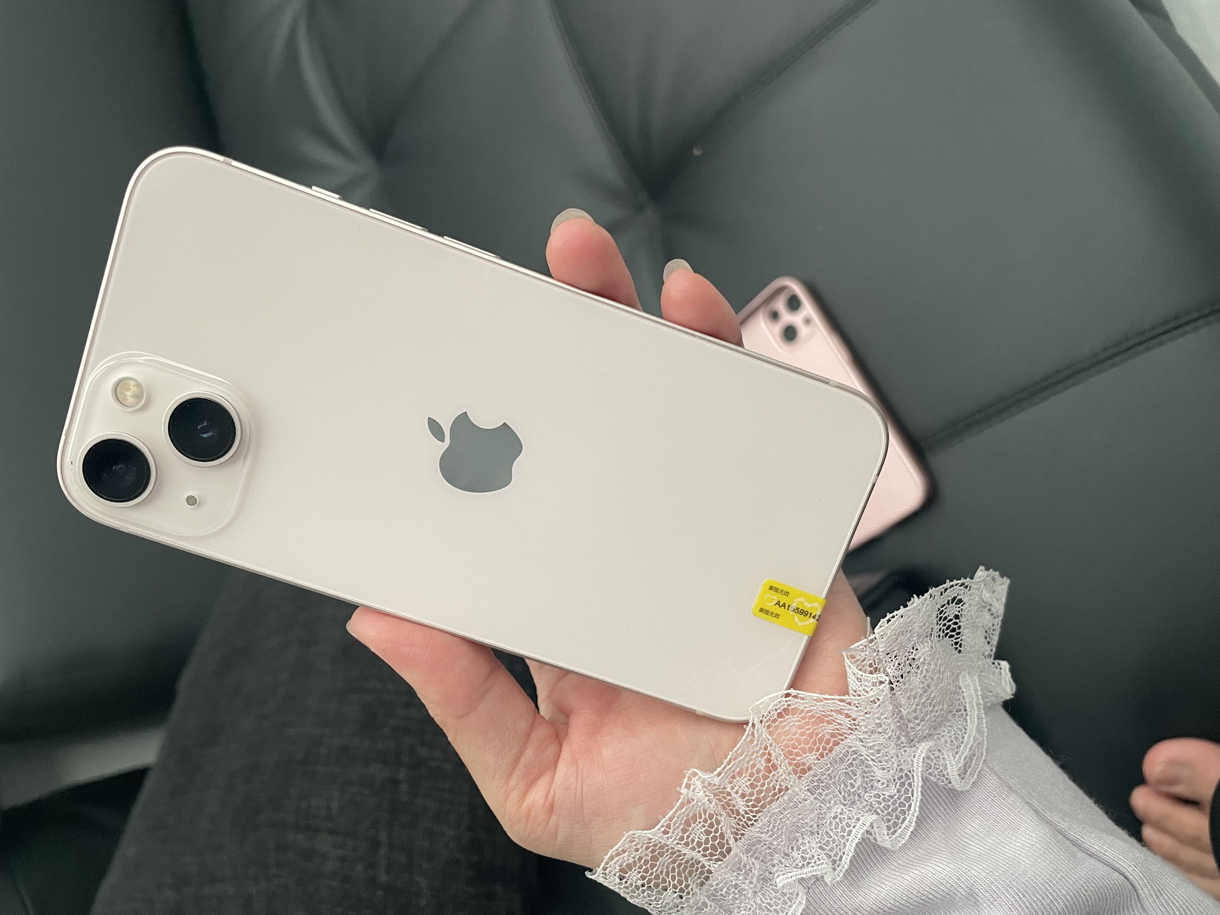 Apple 苹果13 iPhone 13 移动联通电信苹果5G 二手手机  国行国行补贴 粉色 512G 实拍图