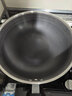 苏泊尔SUPOR 不锈钢蜂窝不易粘炒菜锅32cm煎锅燃气电磁炉通用 EC32JKC01 实拍图