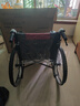 怡辉（YIHUI）轮椅轻便可折叠老年人专用出行小型年轻人骨折便携式手动可自推 实拍图