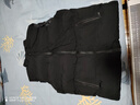 【清仓捡漏】马甲男士休闲百搭加厚秋冬防寒保暖坎肩加棉背心 黑色 5XL 建议180-200斤 实拍图