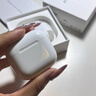 Apple/苹果 AirPods 4 搭配USB-C充电盒 苹果耳机 蓝牙耳机 适用iPhone/iPad/Mac 四代 实拍图