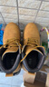 海澜之家HLA新年礼物情侣靴大黄靴男舒适秋冬马丁靴子男款 T249土黄色40 实拍图